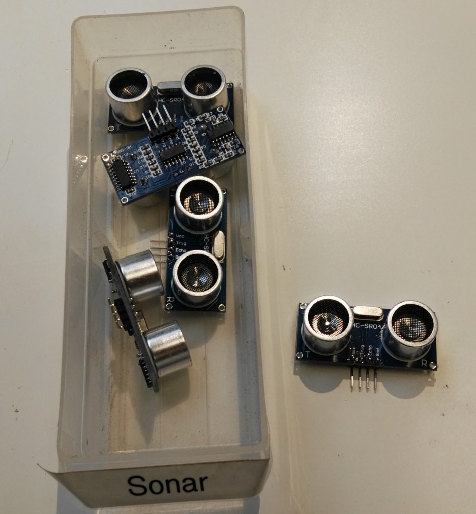 HC-SR04 Ultrasonic sensor modules