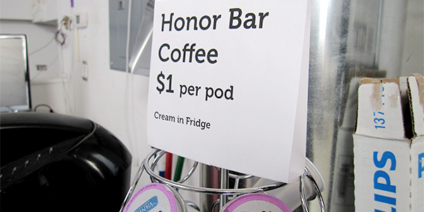 Honor Coffee Bar $1