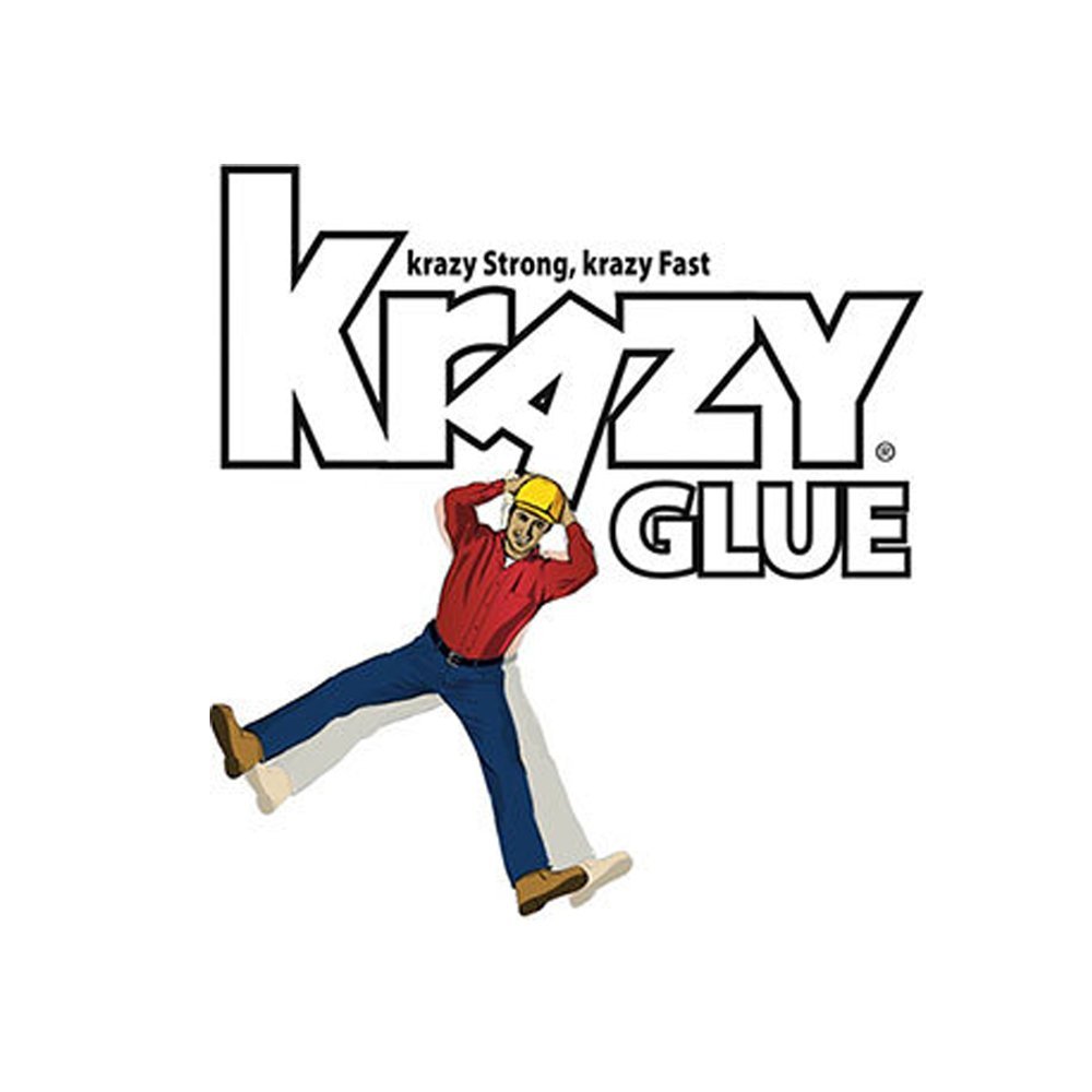 Krazy Glue Super Glue, Maximum Bond, Wood & Leather, Precision Tip - 0.07 oz