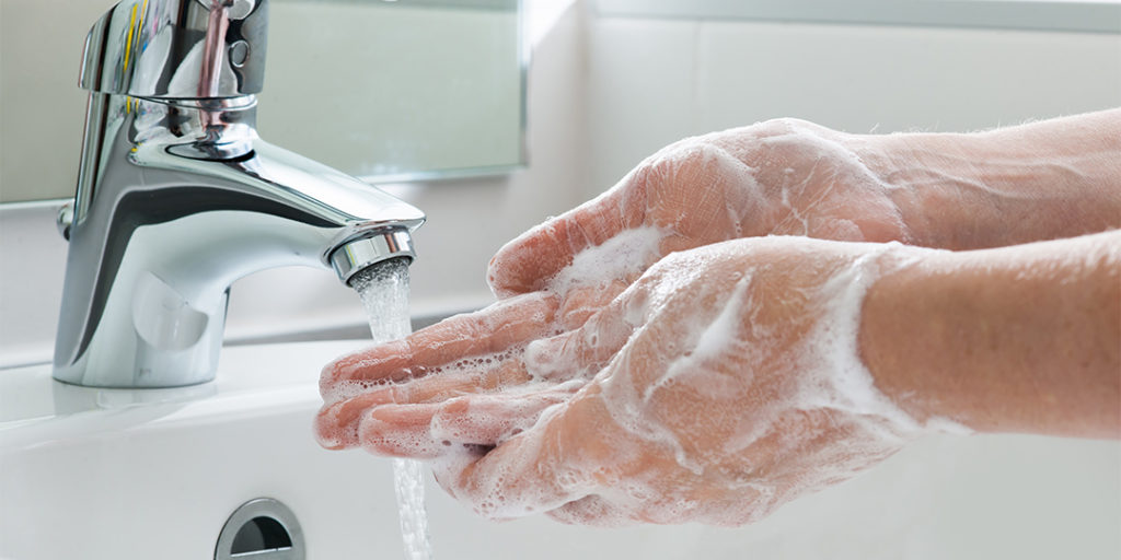 hand washing