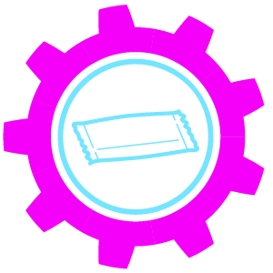 candy gear icon