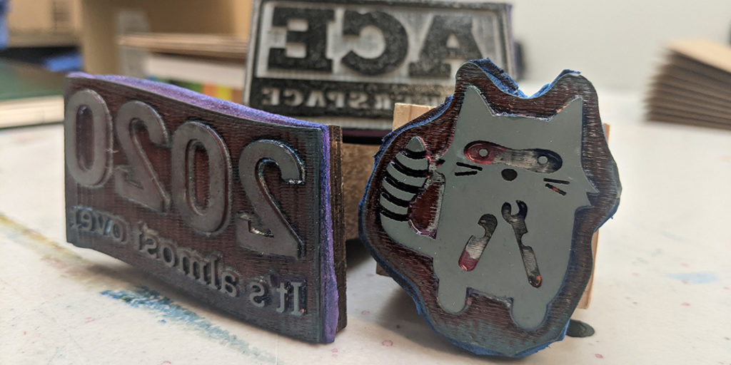 laser etched rubber stamps