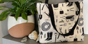tote bag with plant, a really cute one