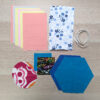 Beginning sewing practice kit parts