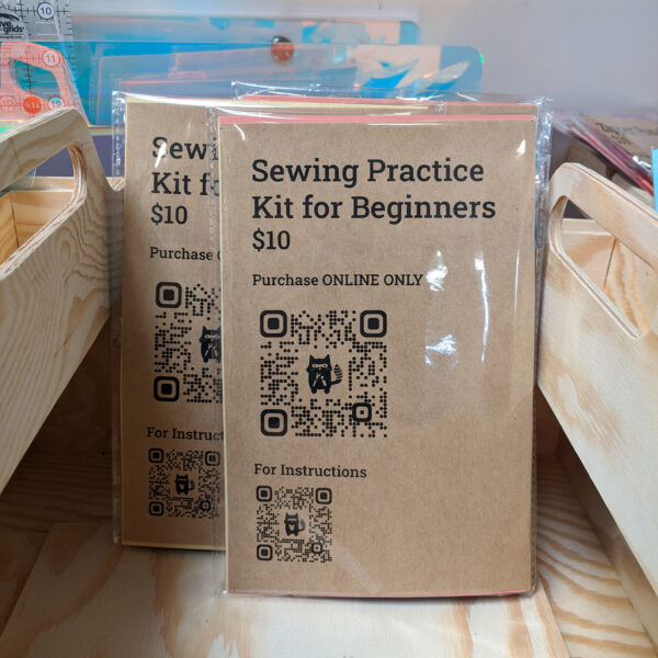 Beginning sewing practice kit