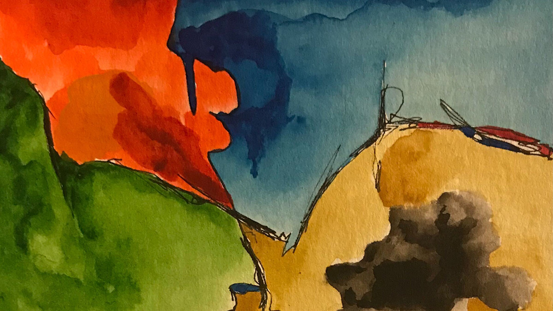 Abstract watercolor