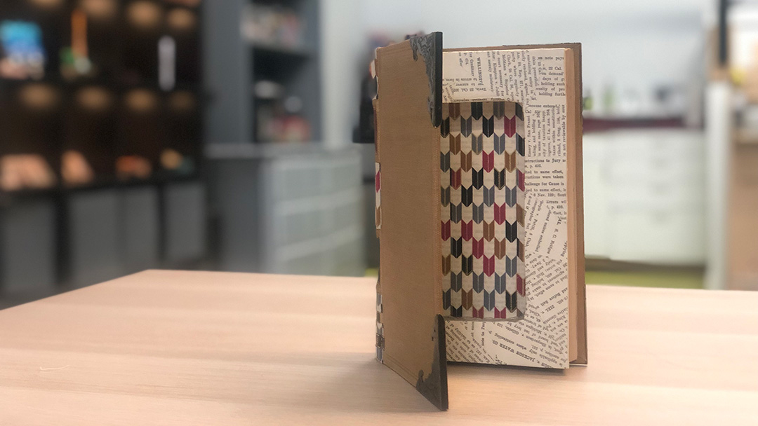 Book Safe on table